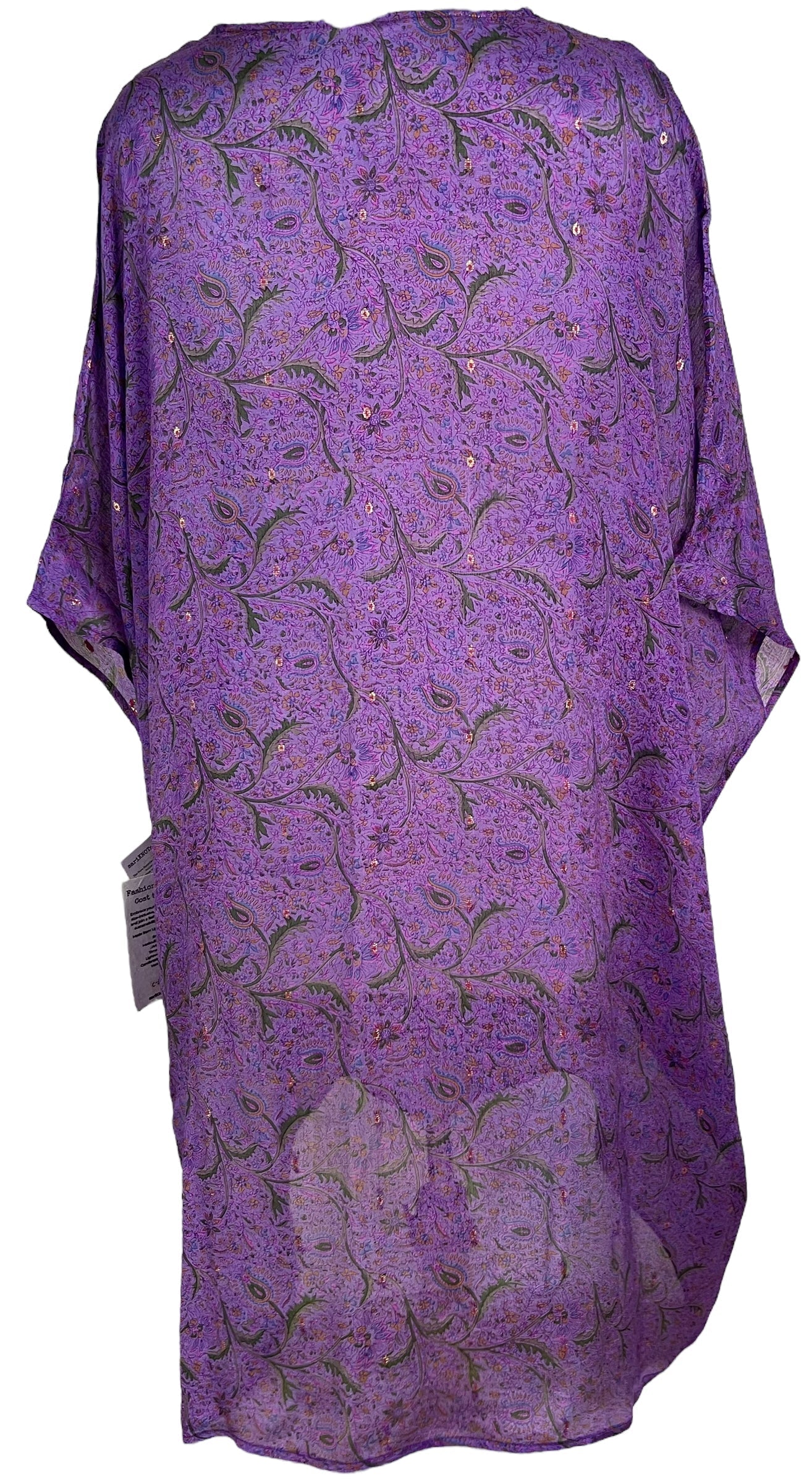 PRC6425 Avatar Pure Silk Midi Length Kaftan - Velora