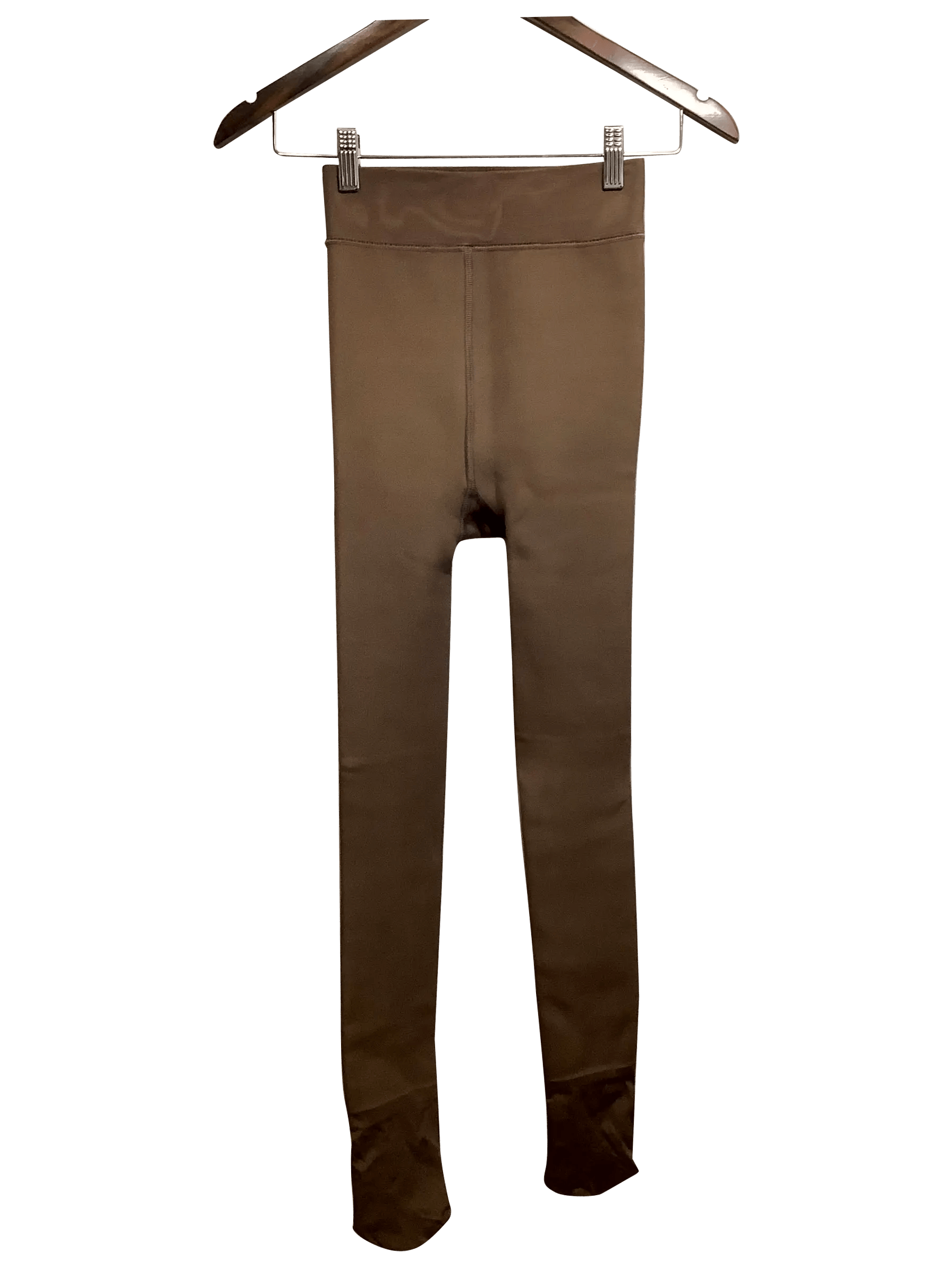 UNBRANDED Regular fit Activewear Legging in Brown - XS - Velora