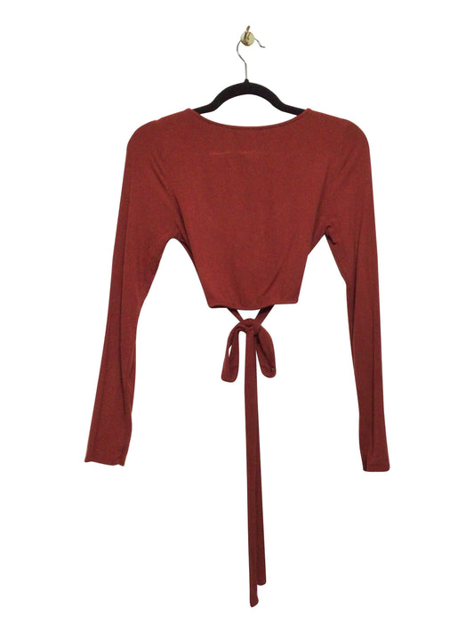 UNBRANDED Regular fit Crop top in Red - S - Velora