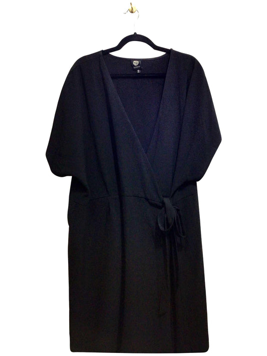 UNBRANDED Regular fit Midi Dress in Black - 3X - Velora