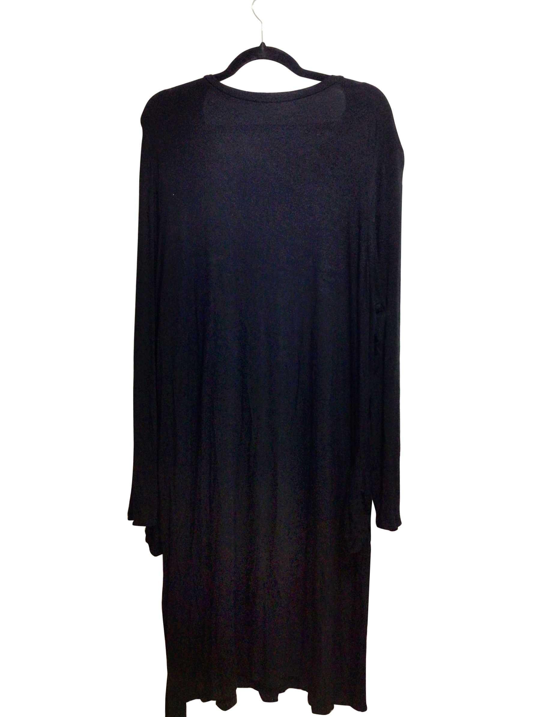 UNBRANDED Regular fit Midi Dress in Black - 3X - Velora