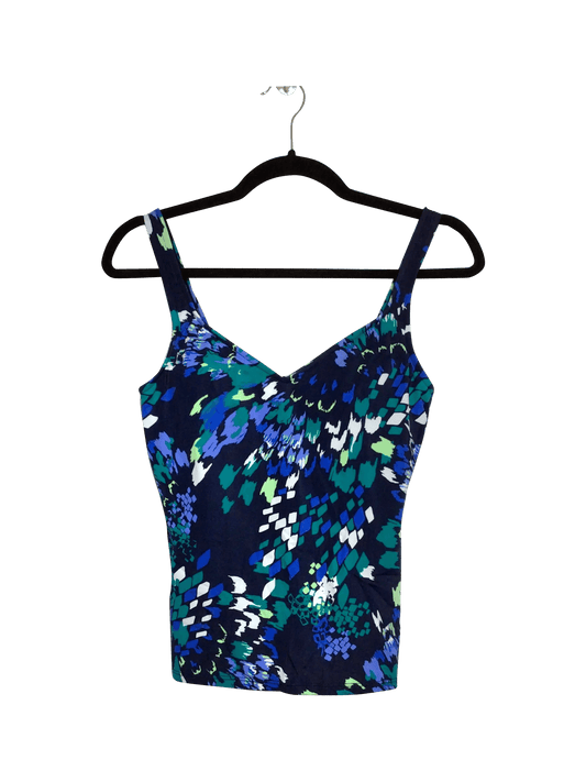 UNBRANDED Regular fit Tankini Swimsuit in Blue - M - Velora