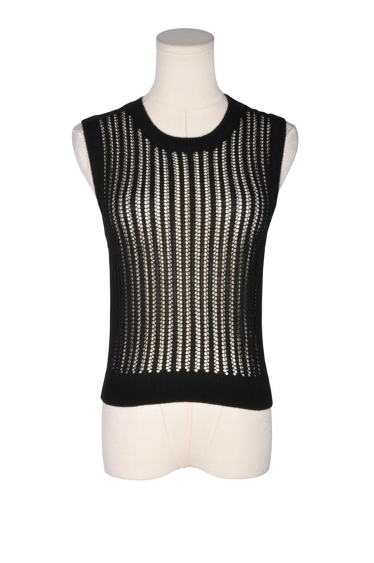 UNIQLO Women Knit Tops Regular fit in Black - XS - Velora Luxury Fashion