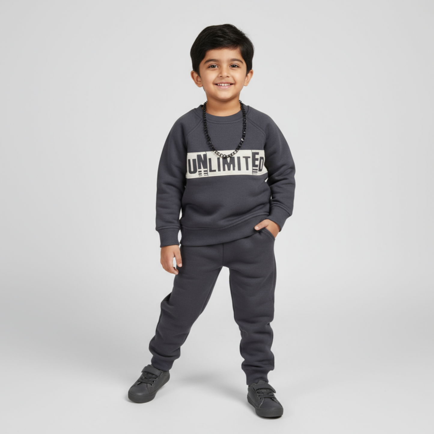 UNLIMITED Boys Joggers Set - Velora Luxury Fashion