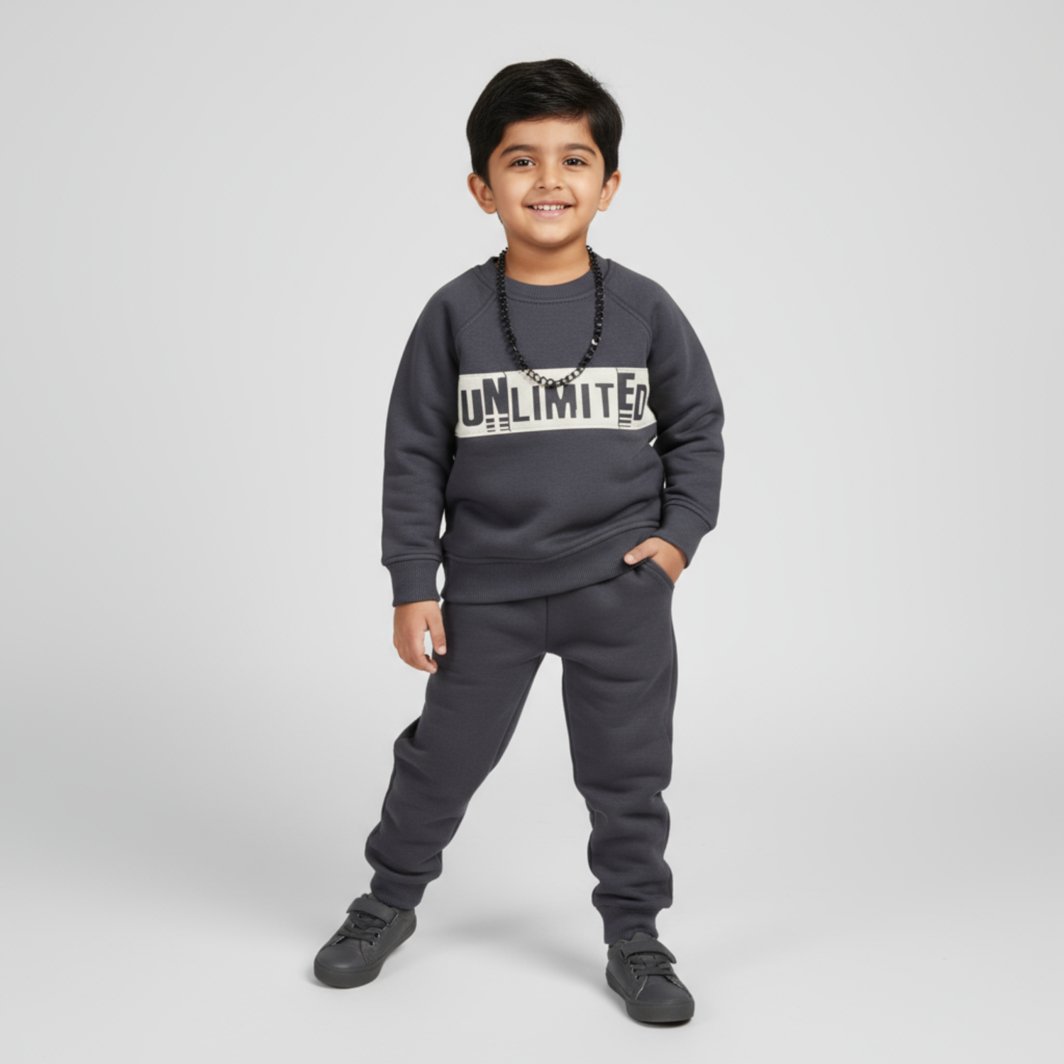 UNLIMITED Boys Joggers Set - Velora Luxury Fashion