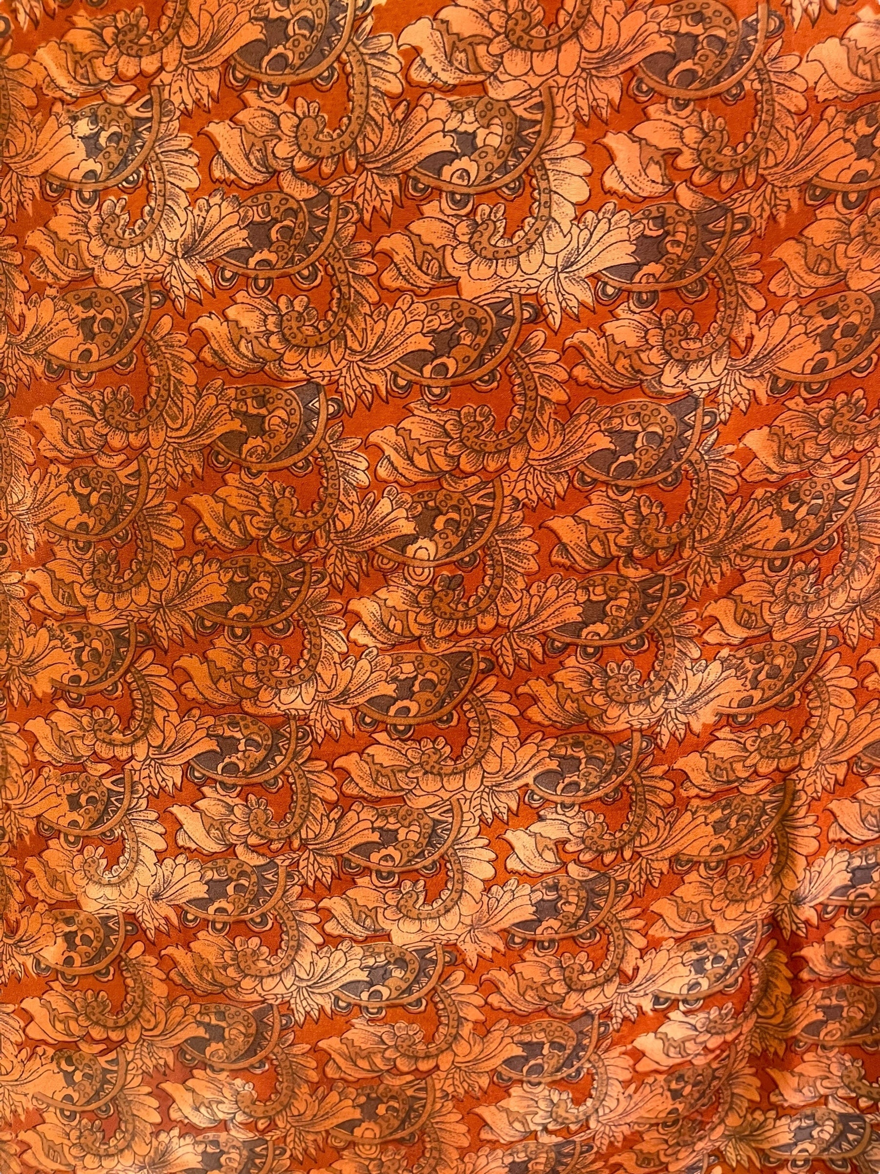 PRC7158 Avatar Pure Silk Long Tunic with Side Ties - Velora