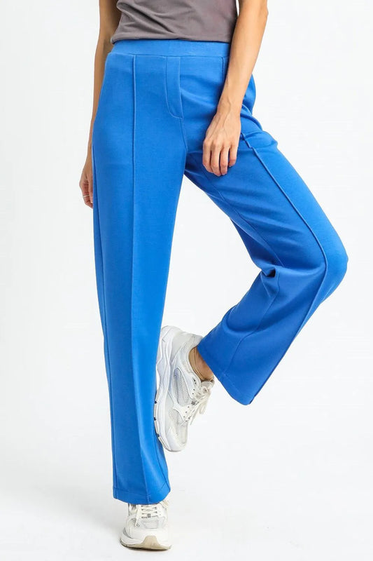 Umgee High Waisted Wide Leg Pants - Velora Luxury Fashion