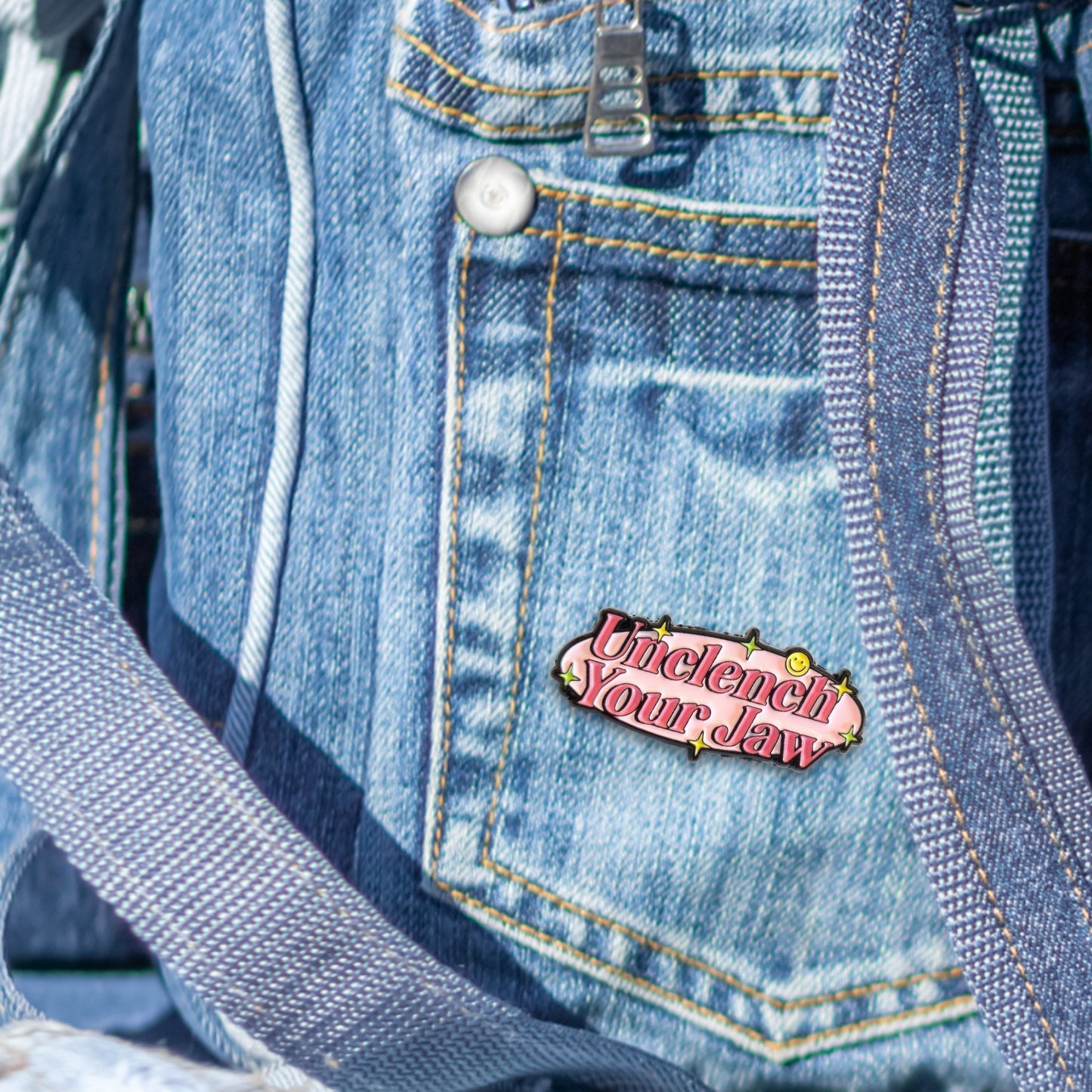 Unclench Your Jaw | Collectible Pin - Velora