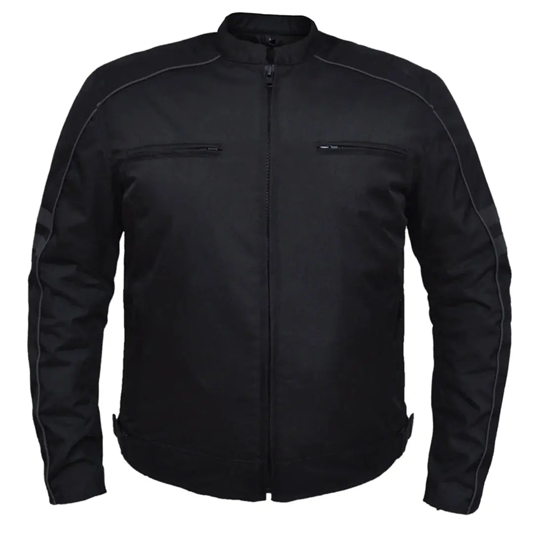 Unik International Men's Nylon Textile Jacket - Velora Luxury Fashion