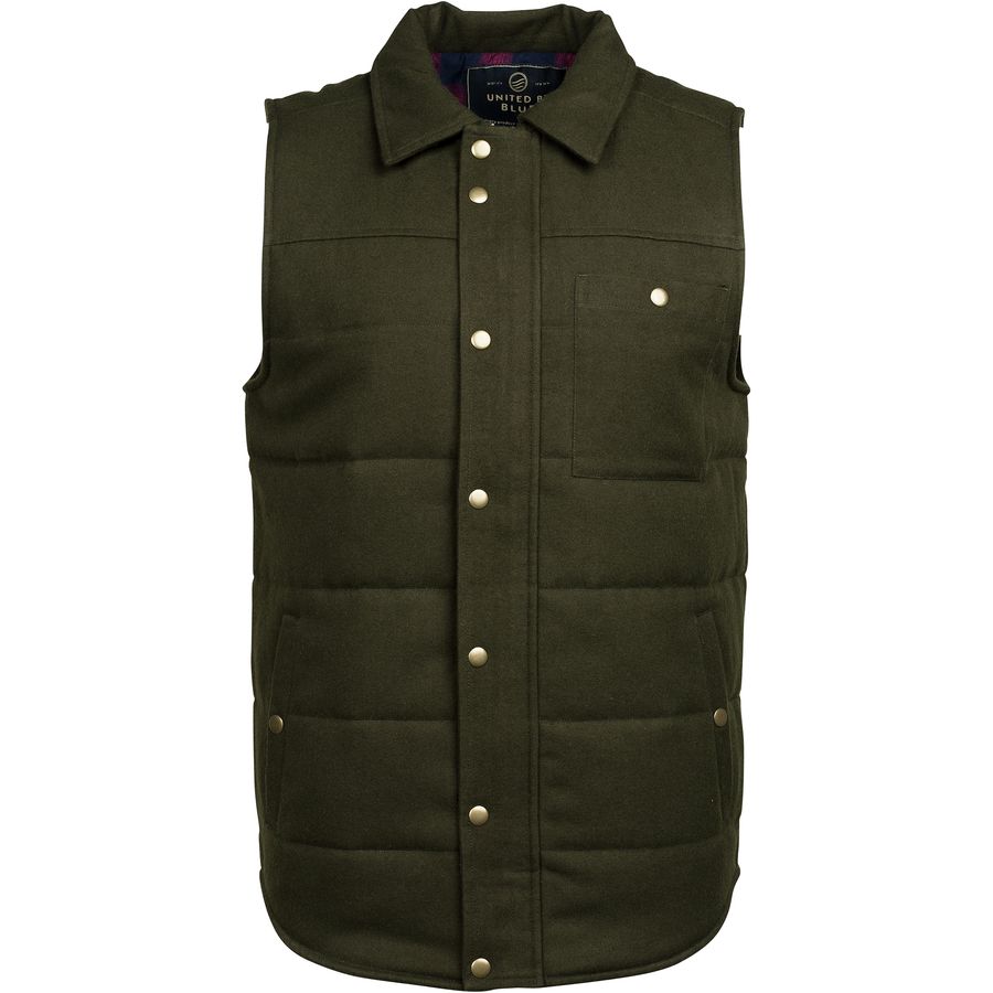 United By Blue Mens Drummond Down Vests - Velora Luxury Fashion