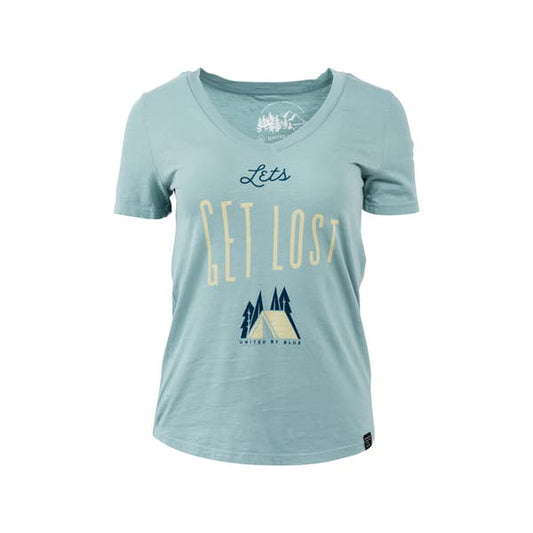 United By Blue Womens Let's Get Lost Organic Cotton T-Shirts - Velora Luxury Fashion