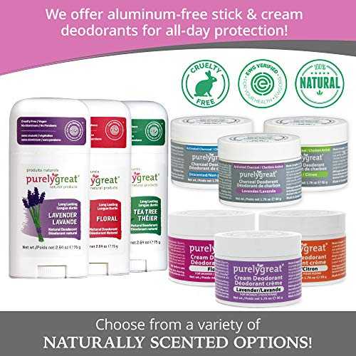 Unscented Charcoal Deodorant - Velora Luxury Fashion