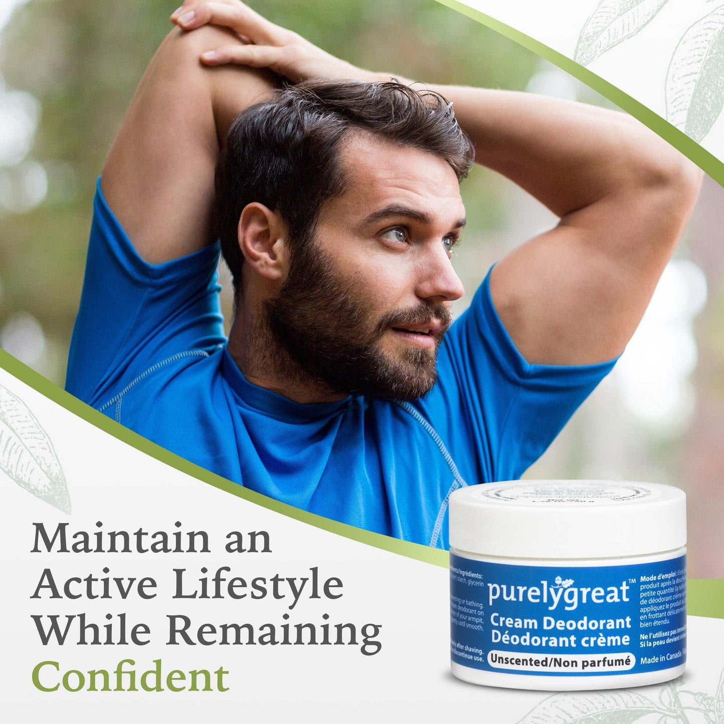 Unscented Cream Deodorant - Velora Luxury Fashion