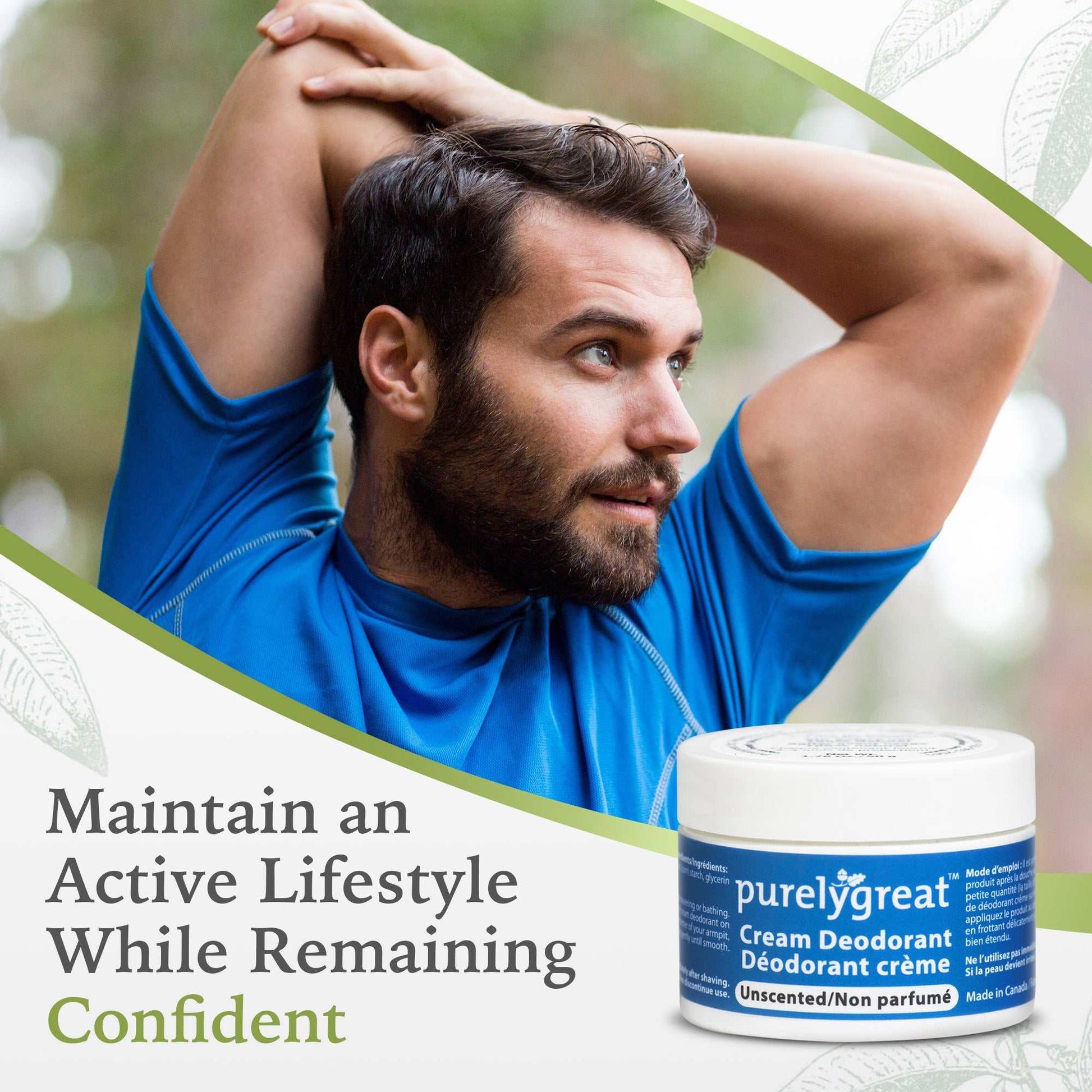 Unscented Cream Deodorant - Velora Luxury Fashion