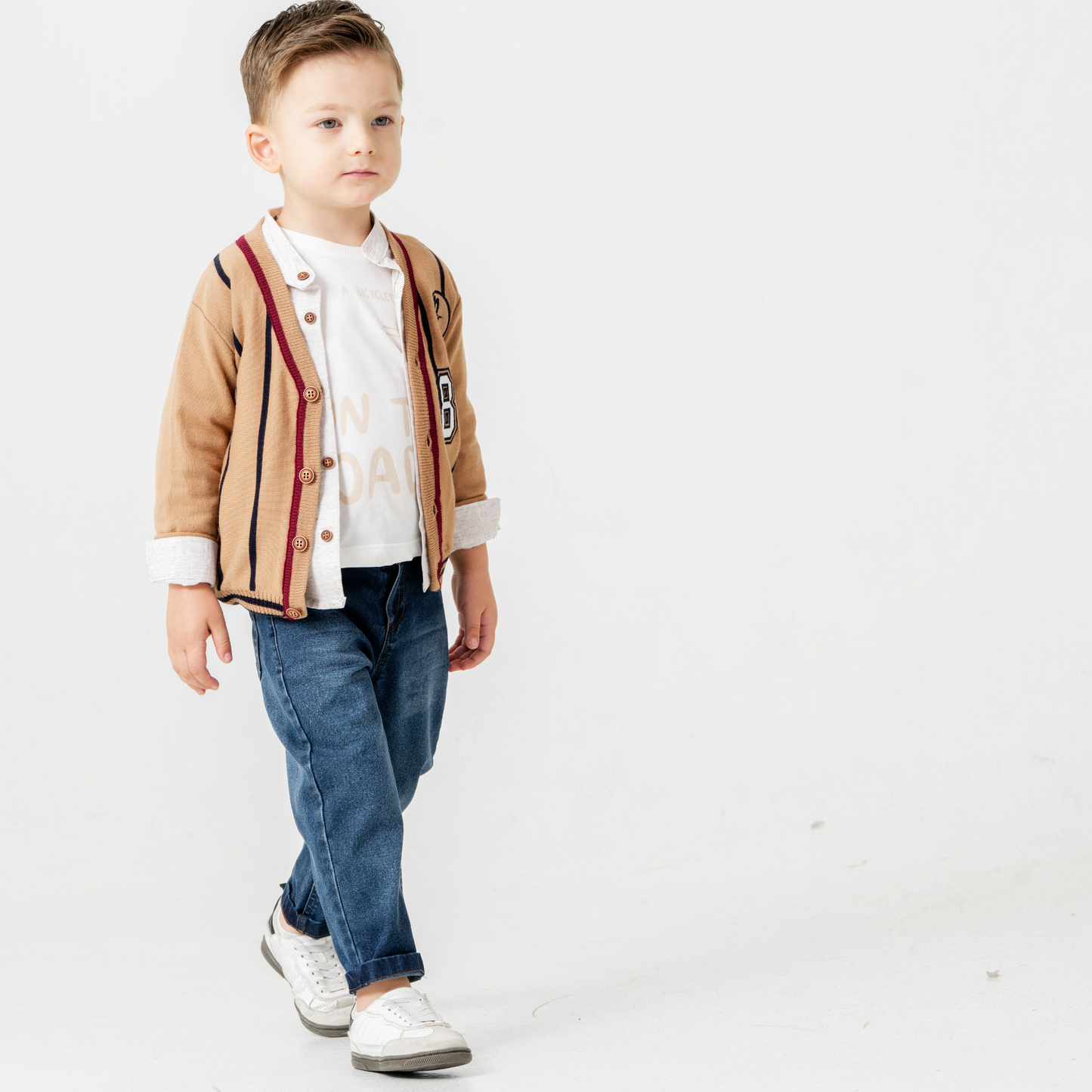 Randy Road Boys 4PC Sweater Set