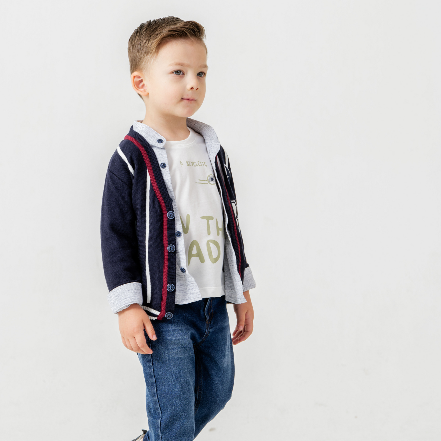 Randy Road Boys 4PC Sweater Set