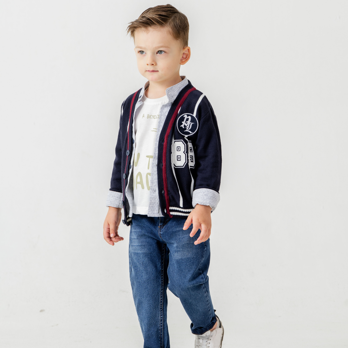 Randy Road Boys 4PC Sweater Set