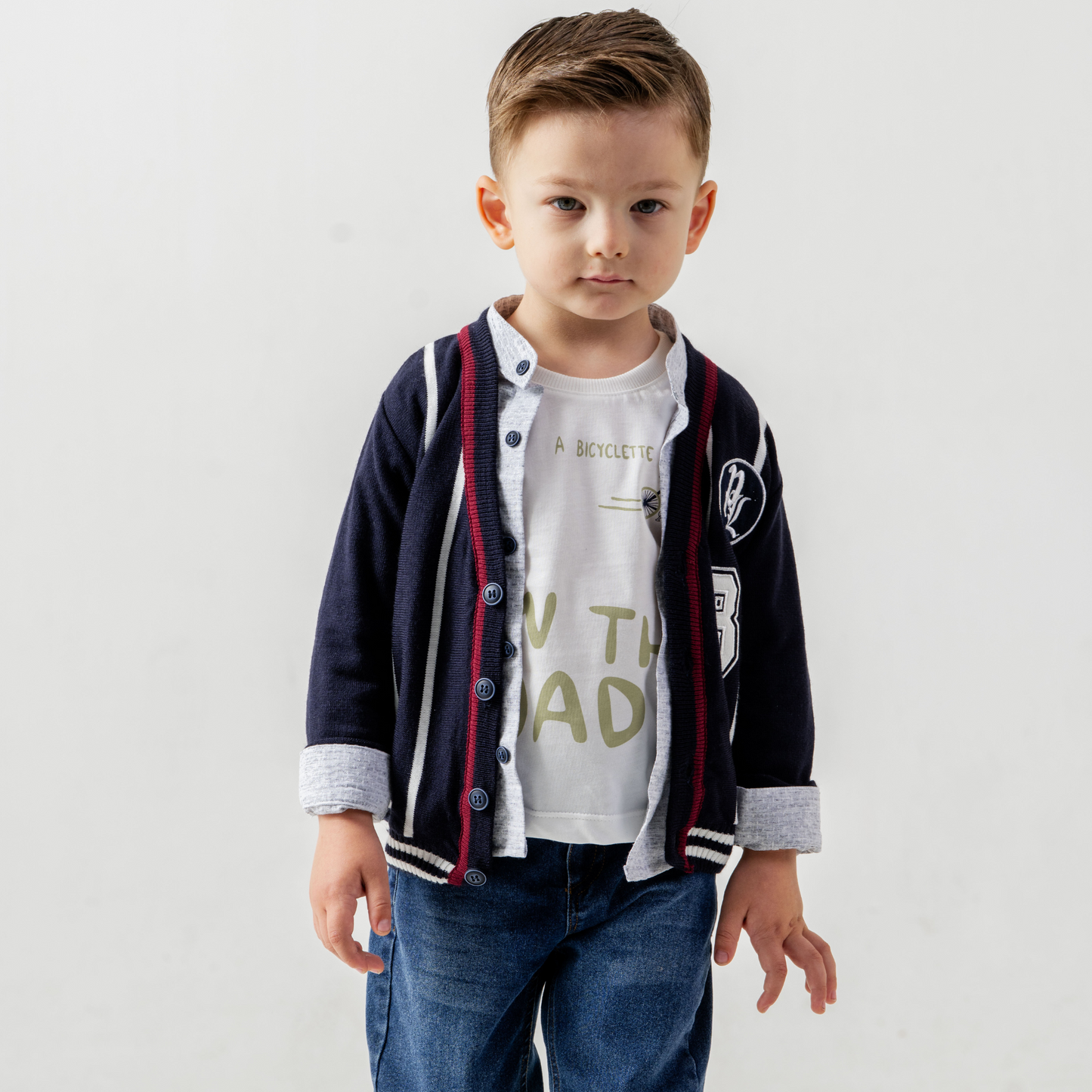 Randy Road Boys 4PC Sweater Set