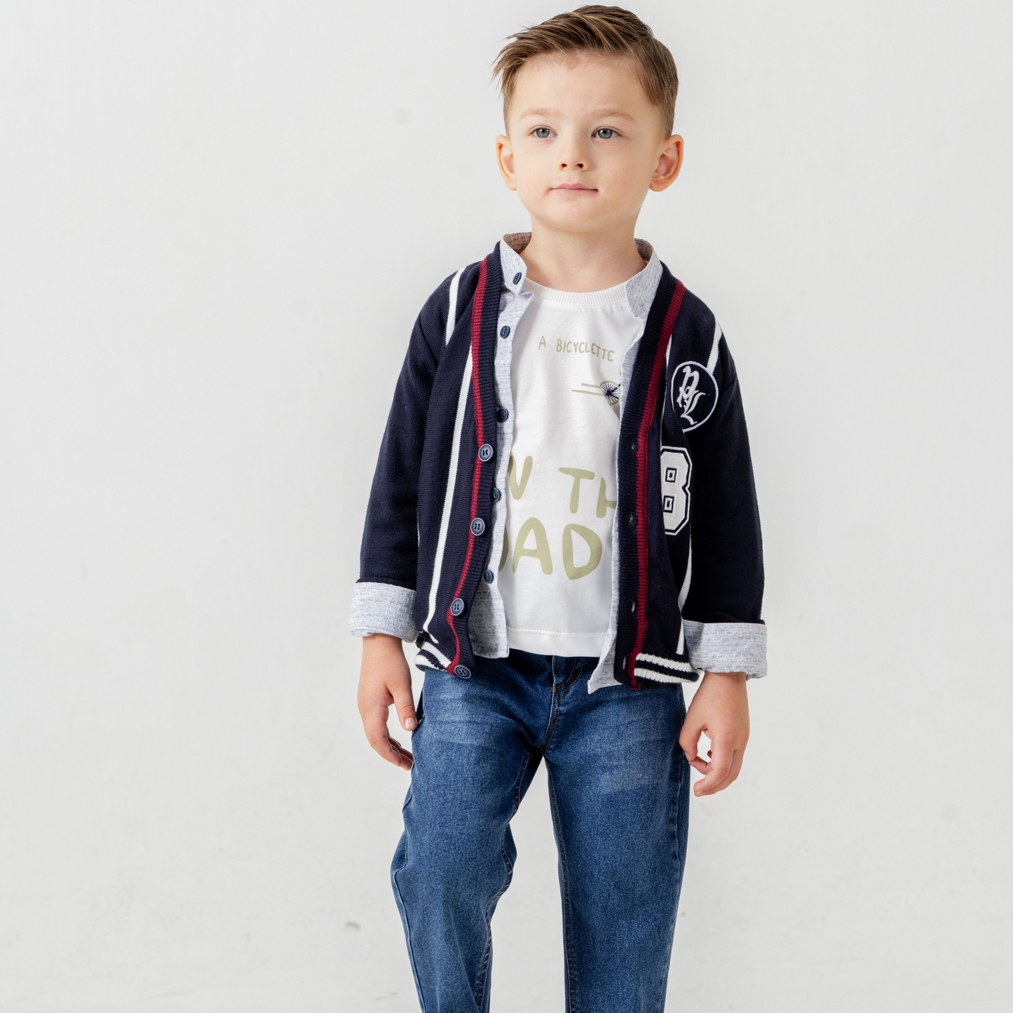 Randy Road Boys 4PC Sweater Set