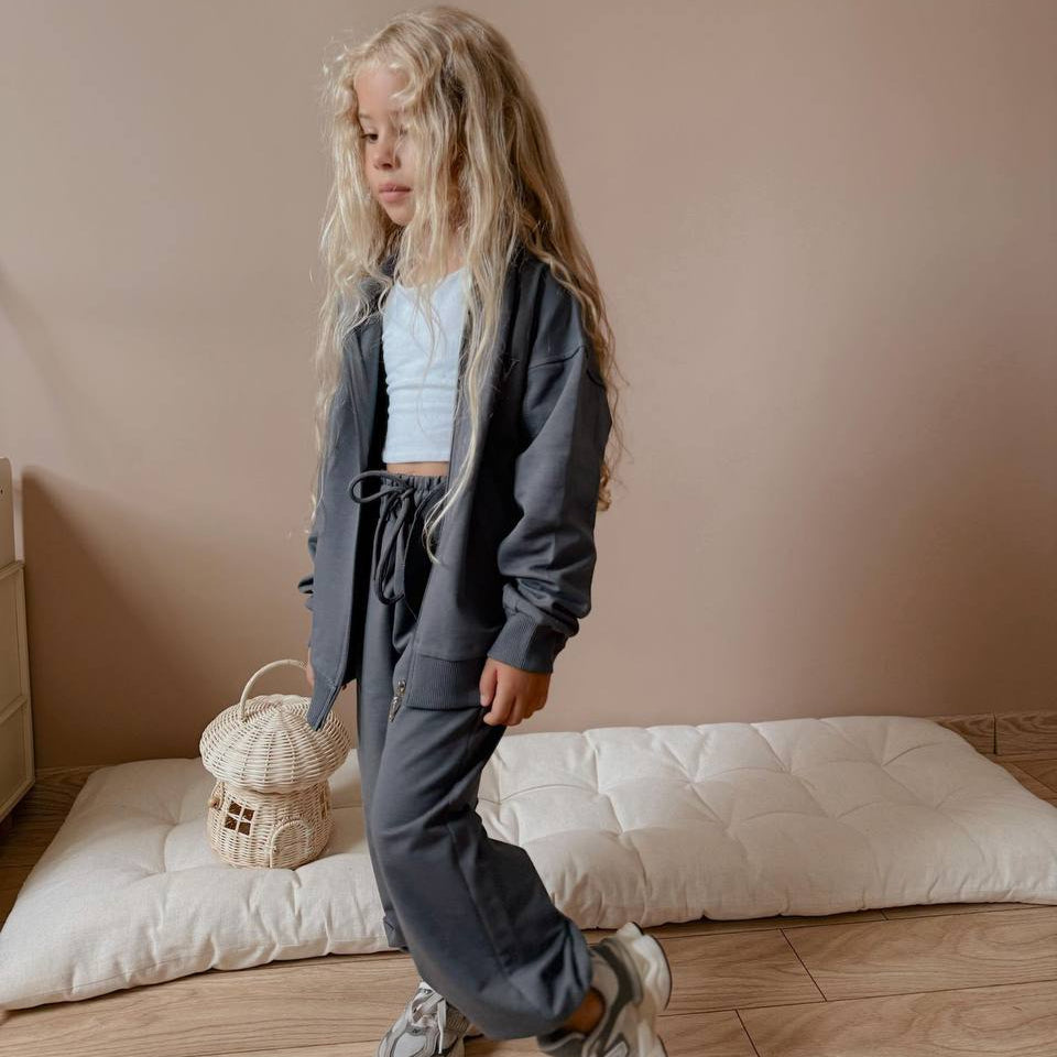 Urban Cool Girls Jogger Set - Velora Luxury Fashion