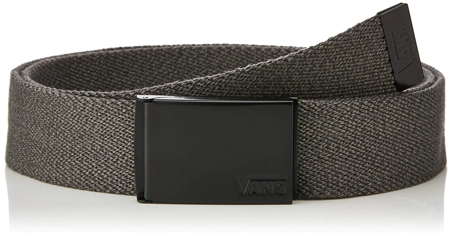 VANS Deppster II Web Belt Gray One Size - Velora Luxury Fashion