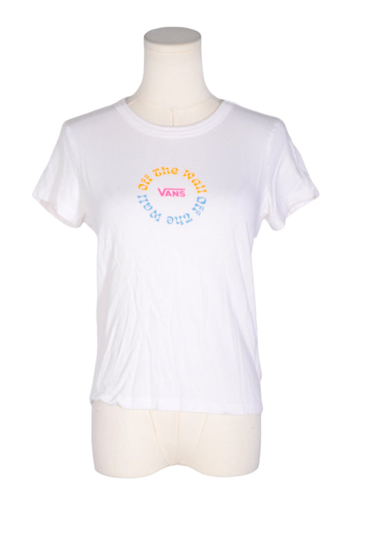 VANS Women T-Shirts Regular fit in White - S - Velora Luxury Fashion