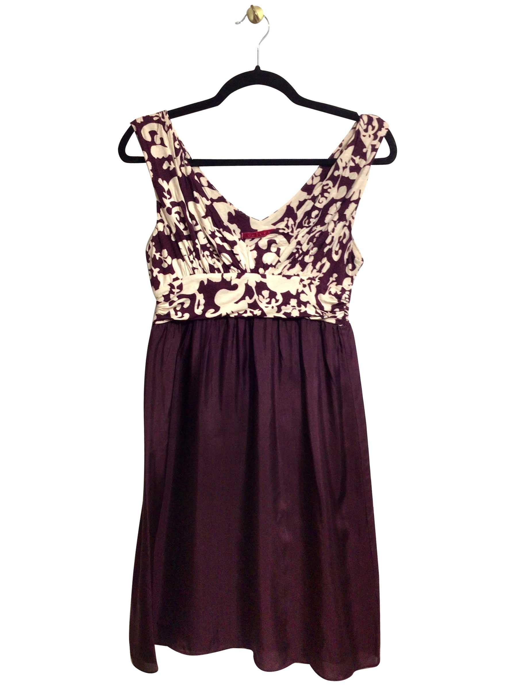 VELVET Regular fit Midi Dress in Purple - S - Velora
