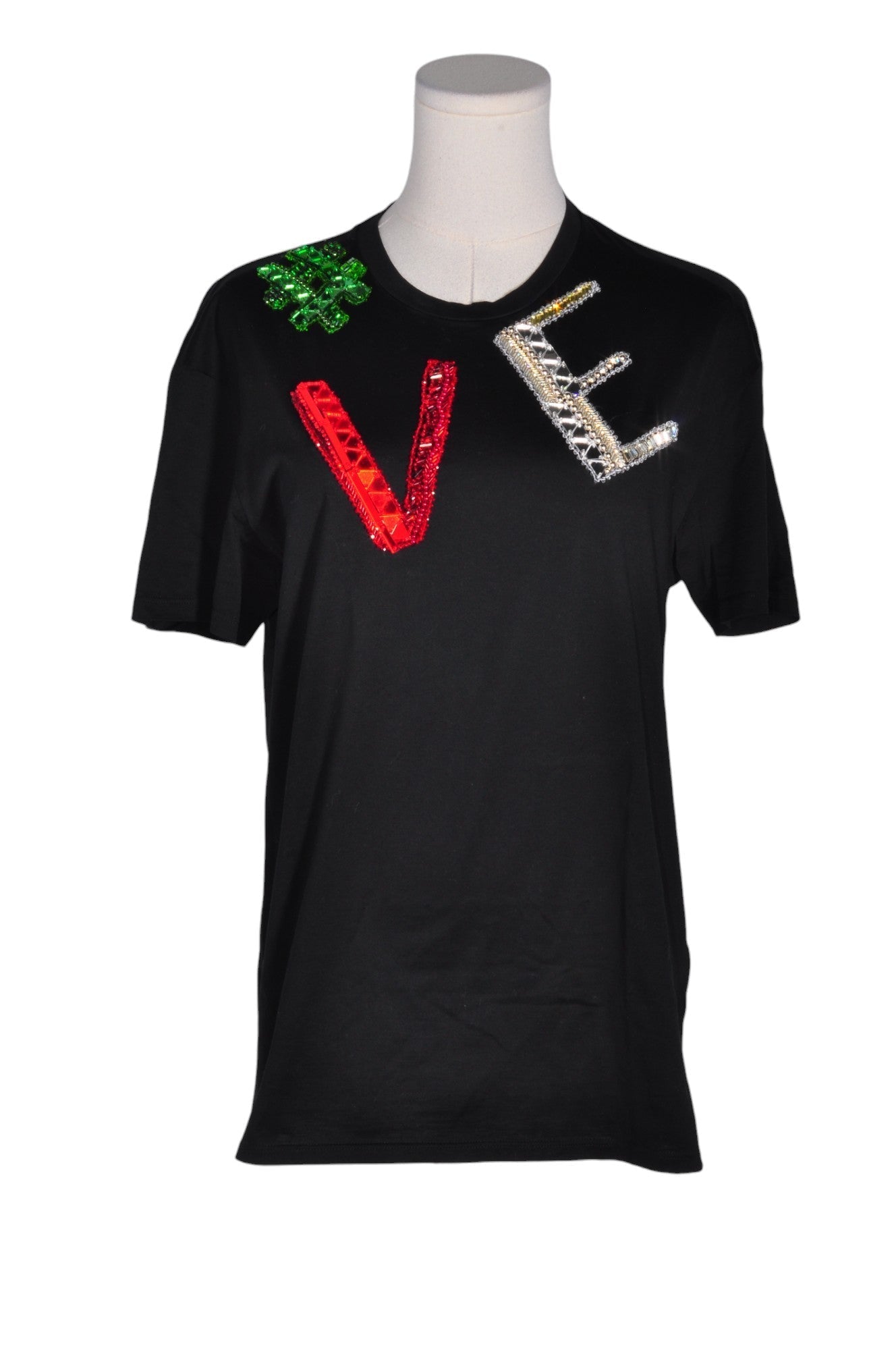 VERSACE Women T-Shirts Regular fit in Black - 38 - Velora Luxury Fashion