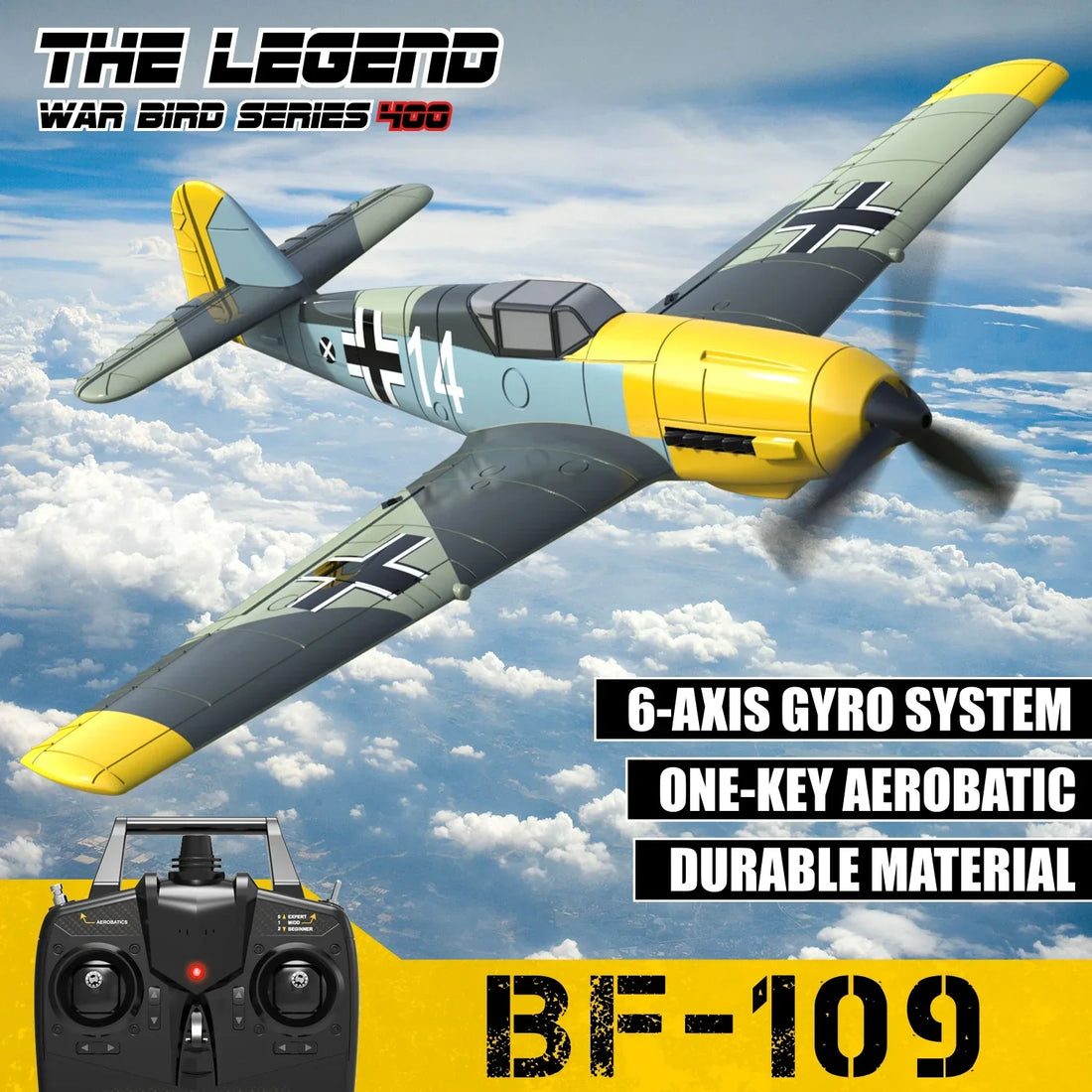 VOLANTEXRC BF109 4CH PNP – Without Radio, Battery & Charger Included - Velora Luxury Fashion