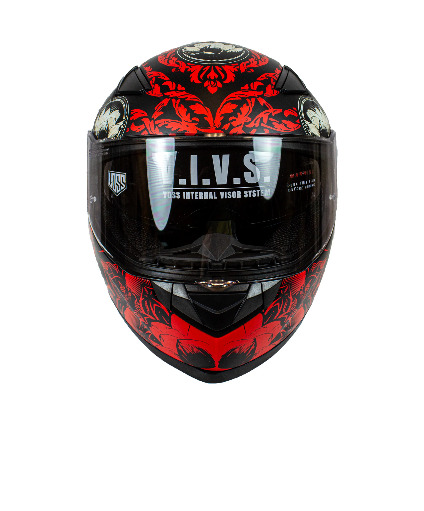 VOSS 988 Moto-1 Mandala Helmet - Velora Luxury Fashion