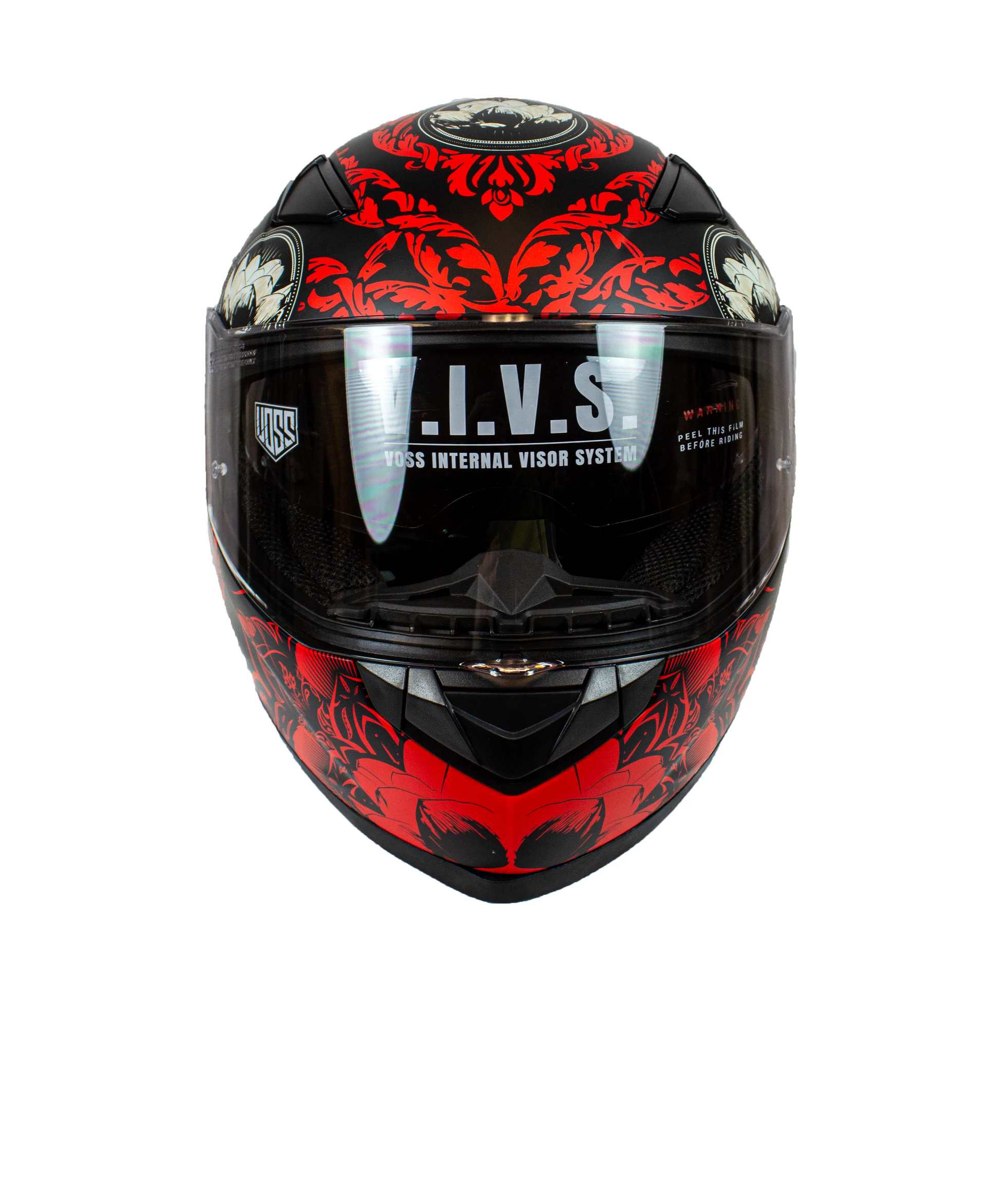 VOSS 988 Moto-1 Mandala Helmet - Velora Luxury Fashion