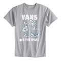 Vans Classic Kids Short Sleeve T-Shirt Sharky Grey Heather Large - Velora Luxury Fashion