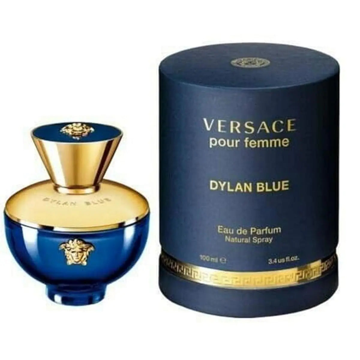 Versace Dylan Blue Pour Femme for Women Eau De Parfum Spray 3.4 Oz - Velora Luxury Fashion