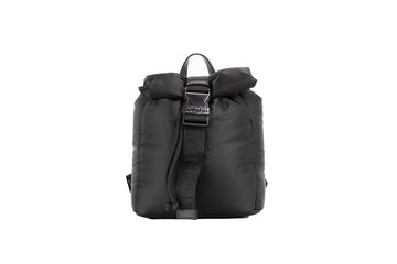 Versace Jeans Couture Small Black Nylon Safety Buckle Backpack - Velora Luxury Fashion