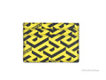 Versace La Greca Pineapple Signature Coated Canvas Card Case - Velora Luxury Fashion