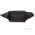 Versace Small Black Nylon Matte Medusa Belt Bag - Velora Luxury Fashion