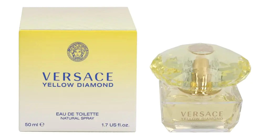 Versace Yellow Diamond Eau De Toilette Spray for Women 1.7 Fl Oz - Velora Luxury Fashion