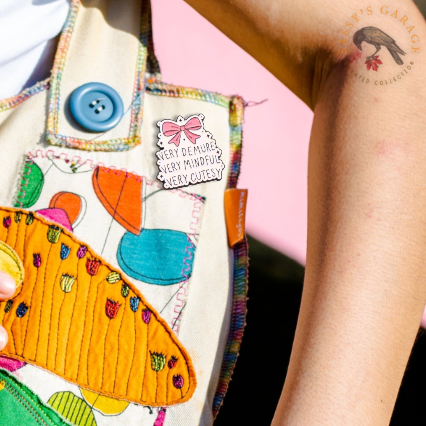 Very Demure Very Mindful Very Cutesy | Collectible Pin - Velora