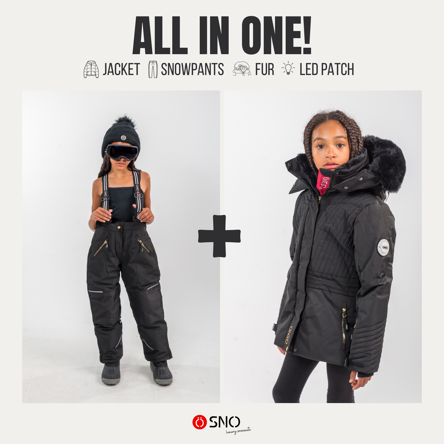 Vicky's Luxury Snowsuit - Jacket & Snowpants - Velora Luxury Fashion