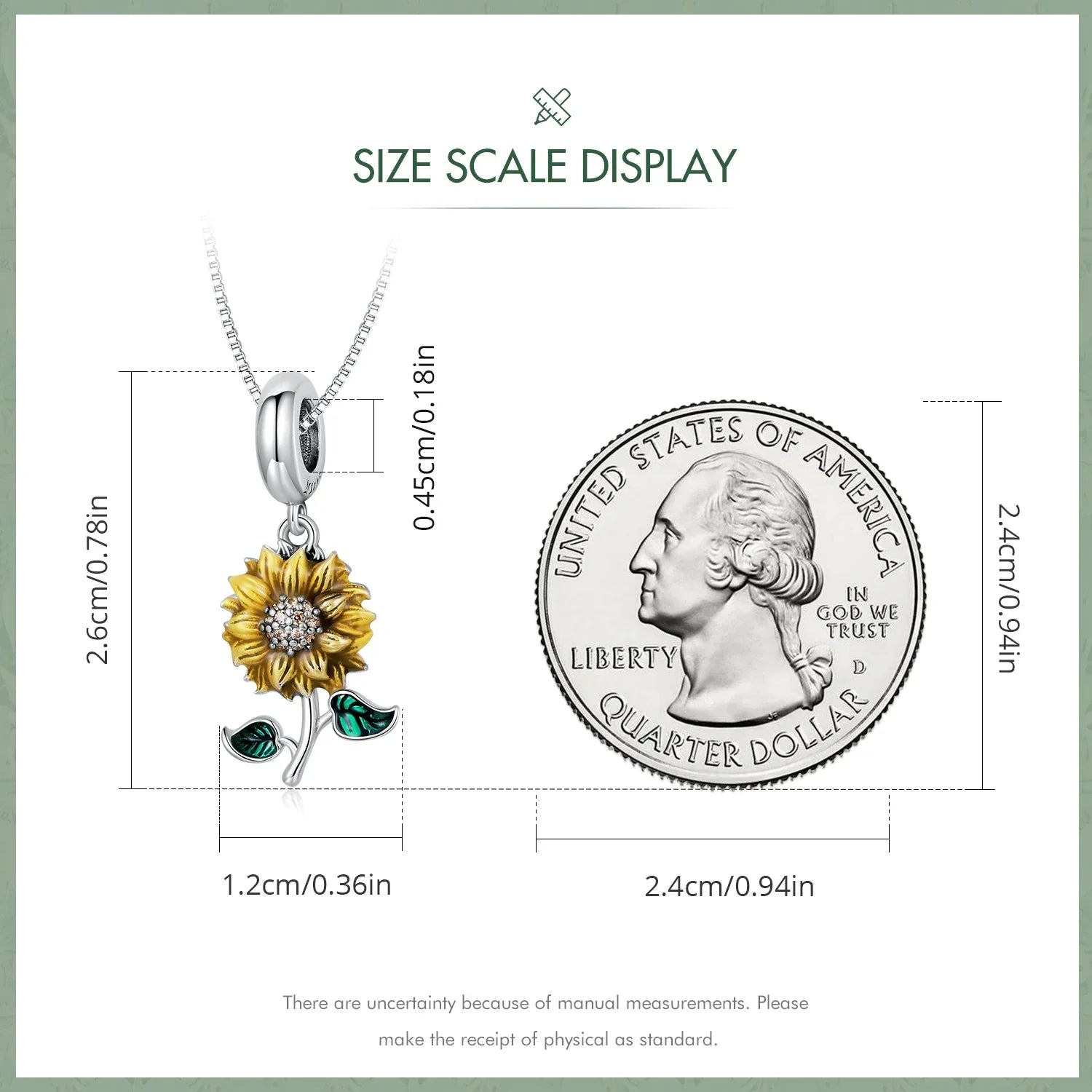 Vintage 925 Sterling Silver Sunflower Pendant Necklace - Velora Luxury Fashion