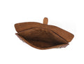 Vintage bohemian Leather Mac Book Sleeve - Caramel Brown - Velora Luxury Fashion