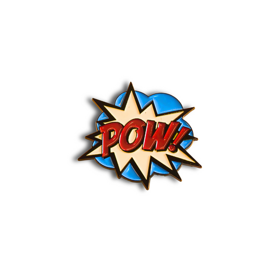 Vintage Comic Book POW! | Collectible Pin - Velora