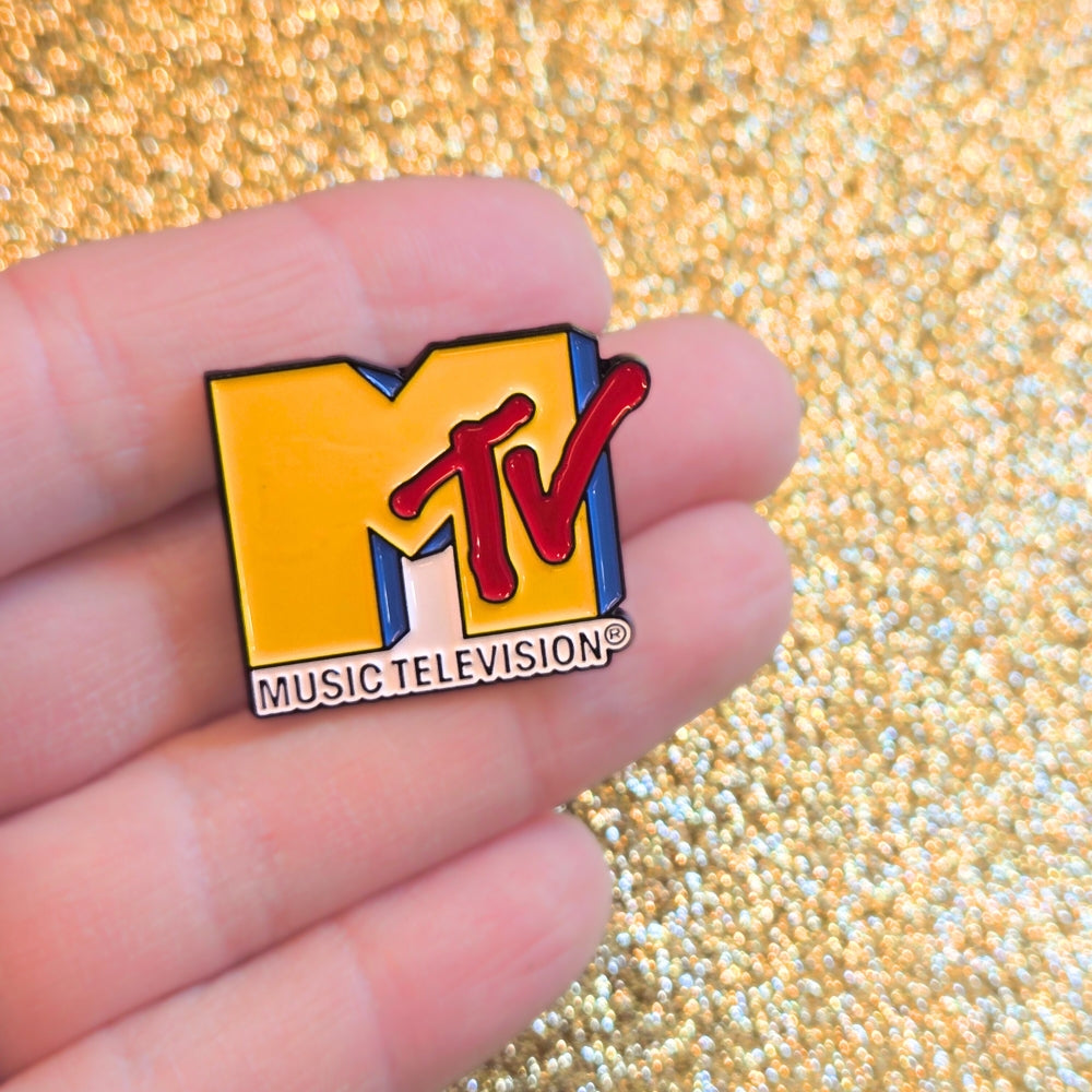 Vintage MTV Logo | Collectible Pin - Velora