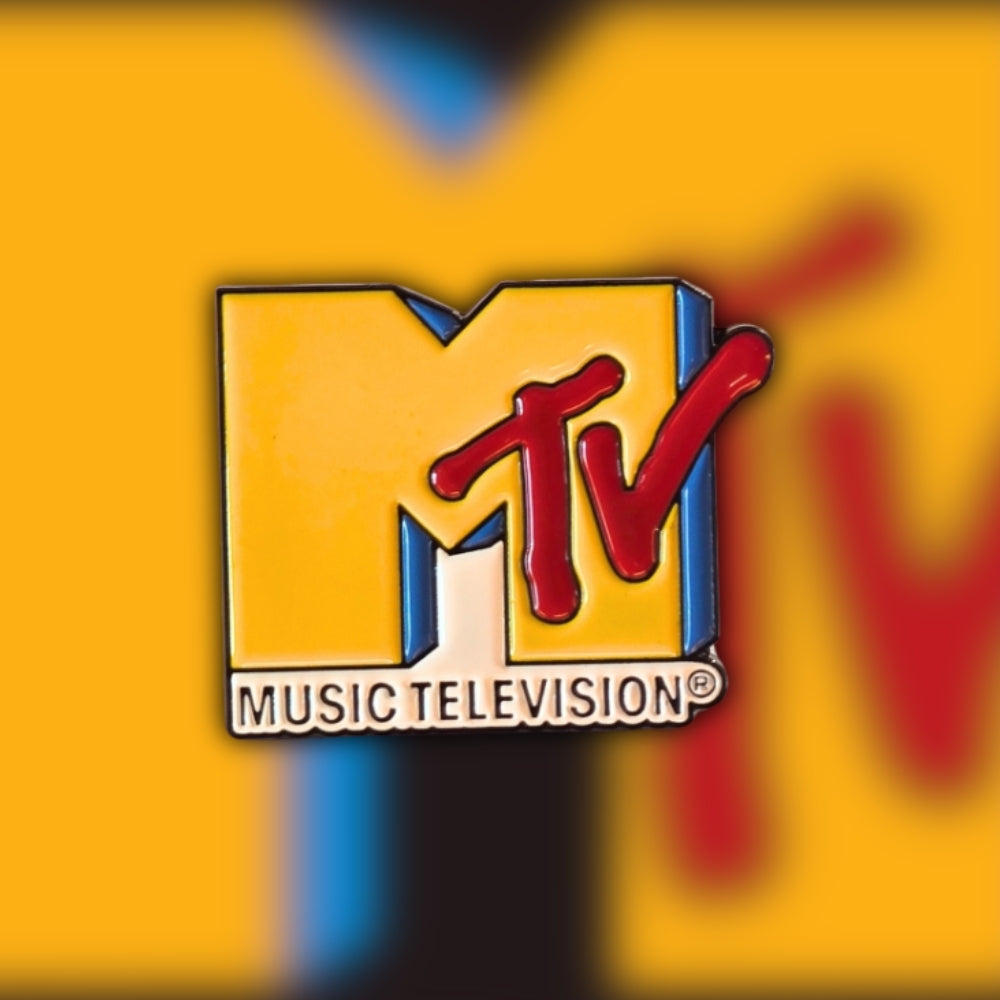 Vintage MTV Logo | Collectible Pin - Velora