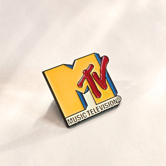 Vintage MTV Logo | Collectible Pin - Velora