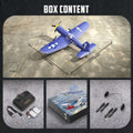 Volantex RC F4U Corsair 3CH RTF EPP Plane w/ Gyro 2.4GHz for Kids & Beginners - Velora Luxury Fashion