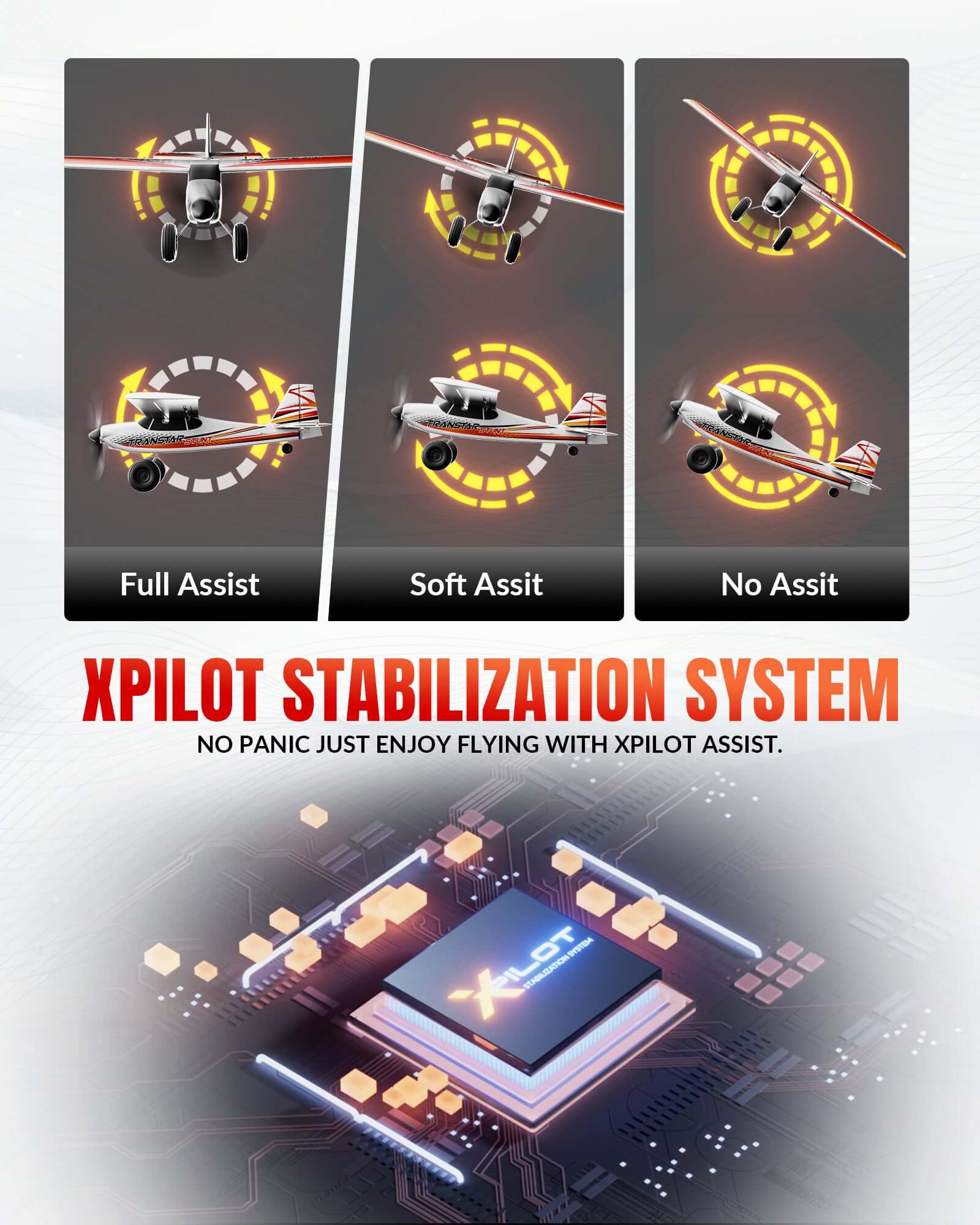 VolantexRC Trainstar 500mm Brushless RC Plane 2S/3S Power RTF – Green/Orange - Velora Luxury Fashion