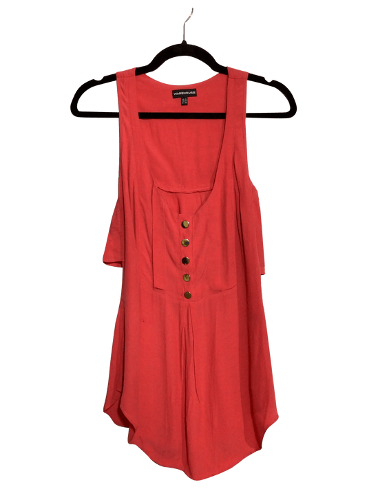 WAREHOUSE Regular fit Blouse in Orange - 8 - Velora