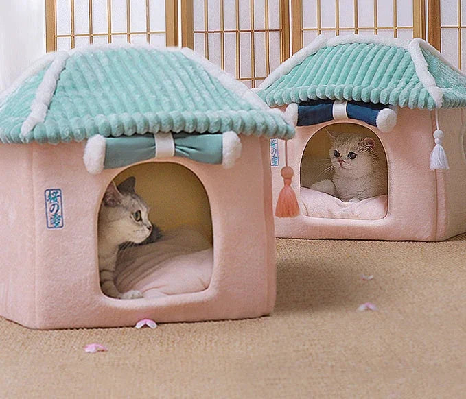 Washable Cat Nest - Warm Cat House