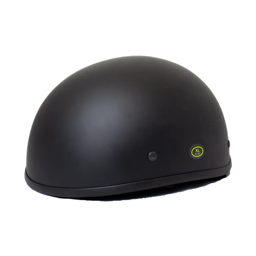 West Coast Leather Beanie Motorcycle Half Helmet - Velora Luxury Fashion